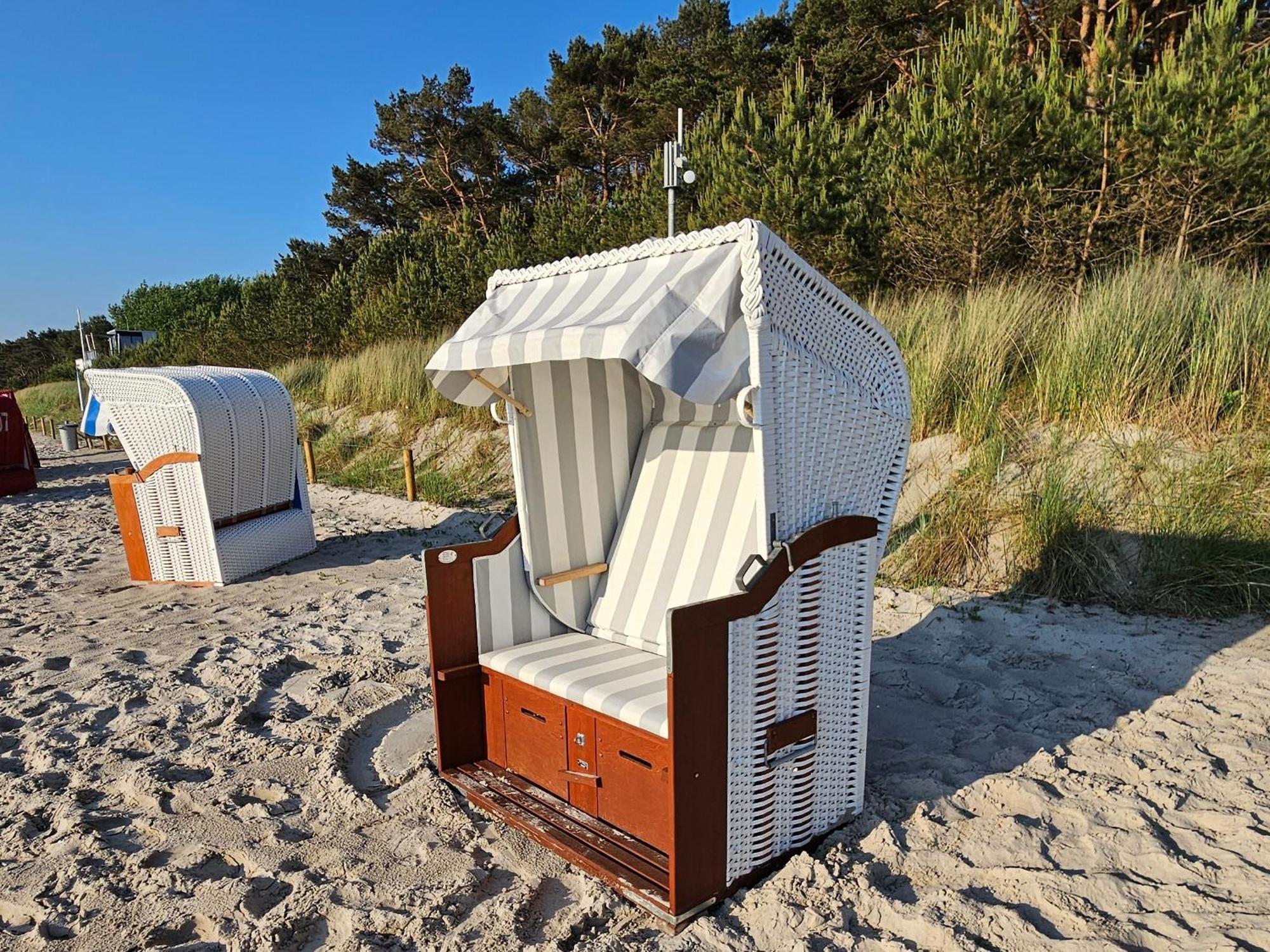 Ankerplatz Am Suedstrand, Fewo Mit 2 Schlafzimmer Und Eigenen Strandkorb Binz Εξωτερικό φωτογραφία